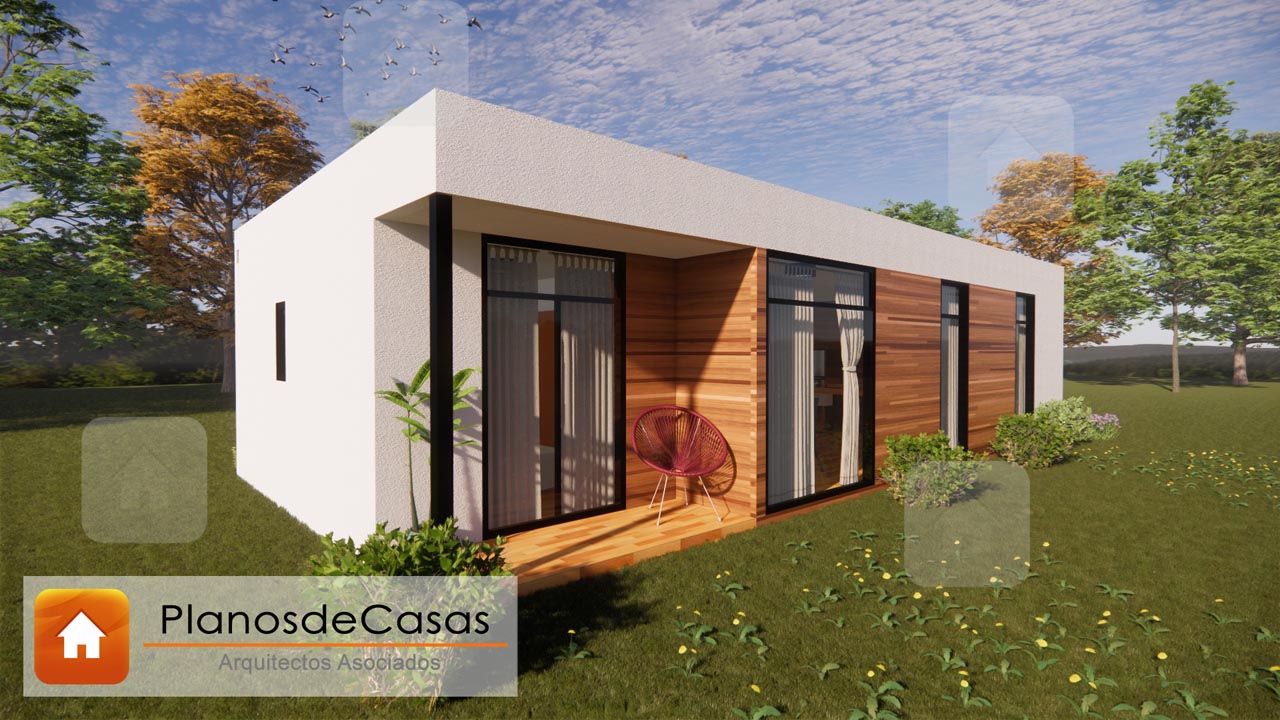 Plano Casa Modular 72