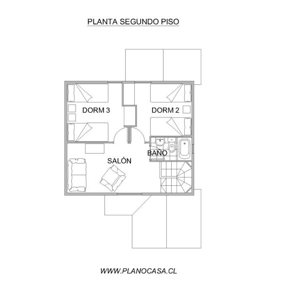 planta 2°piso bedford