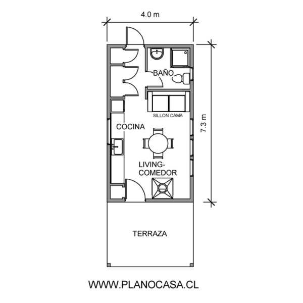 plano 1° piso